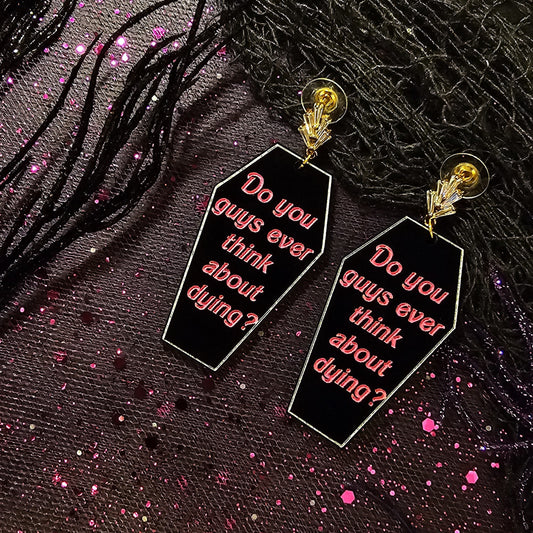Existential Thoughts Earrings