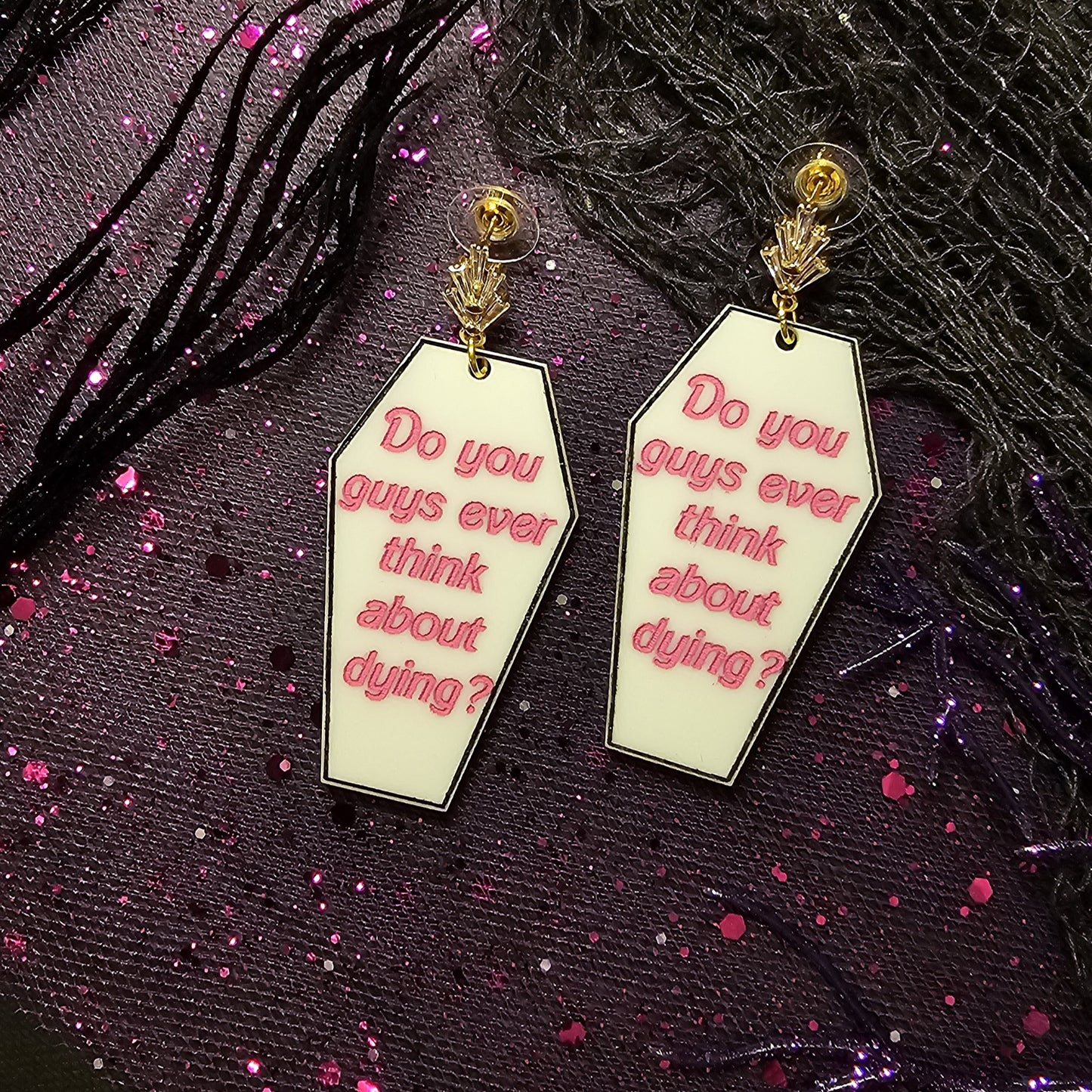 Existential Thoughts Earrings