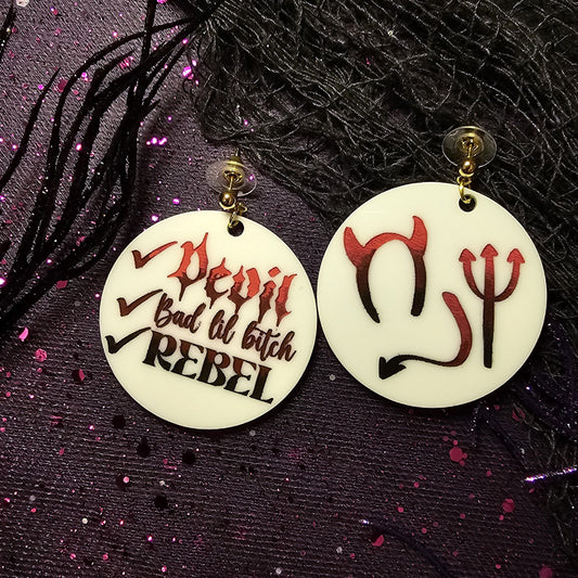 Rebel Devil Earrings